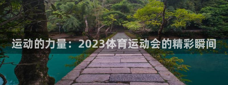 MK体育官方正版app集团官网首页网址:运动的力量:2023